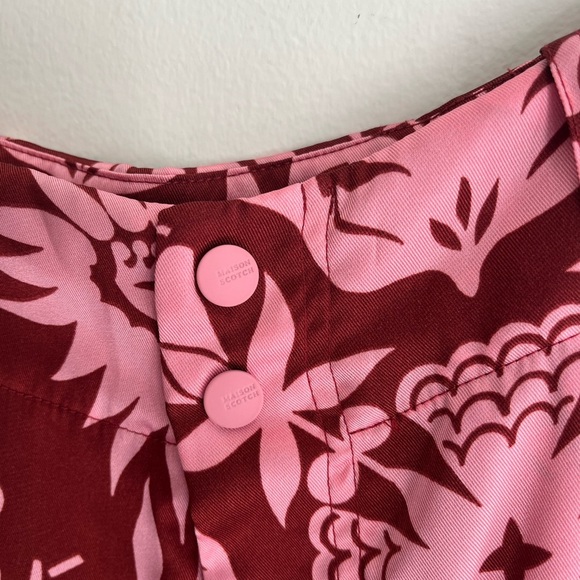 SCOTCH & SODA Red Printed Pants Size Small - Picture 6 of 13